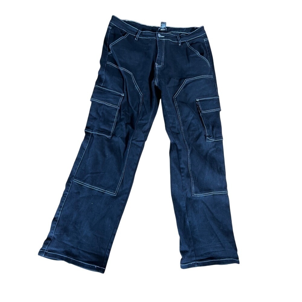 Hot Topic‎ black cargo jnco style y2k jeans